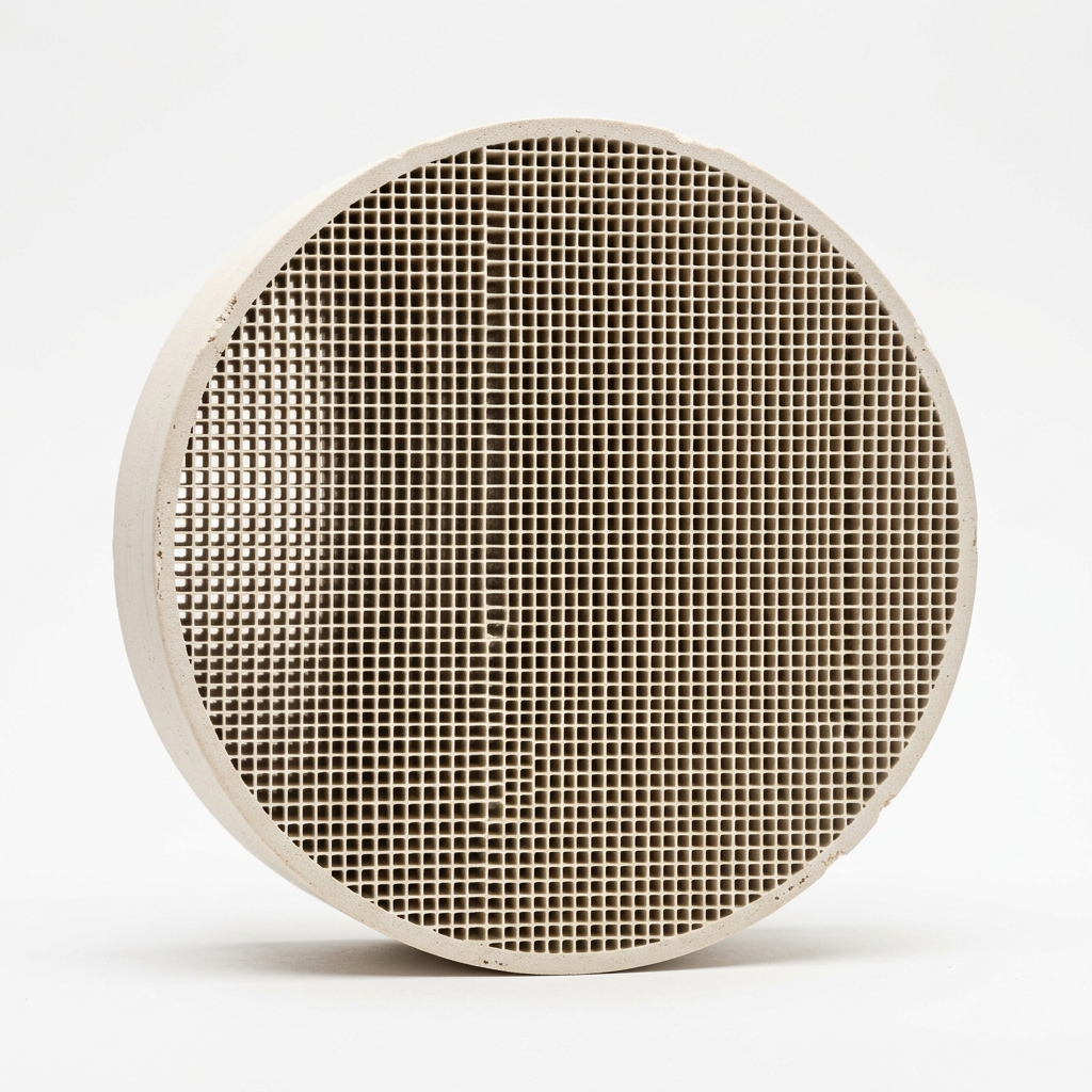 원형 세라믹 허니컴 담체