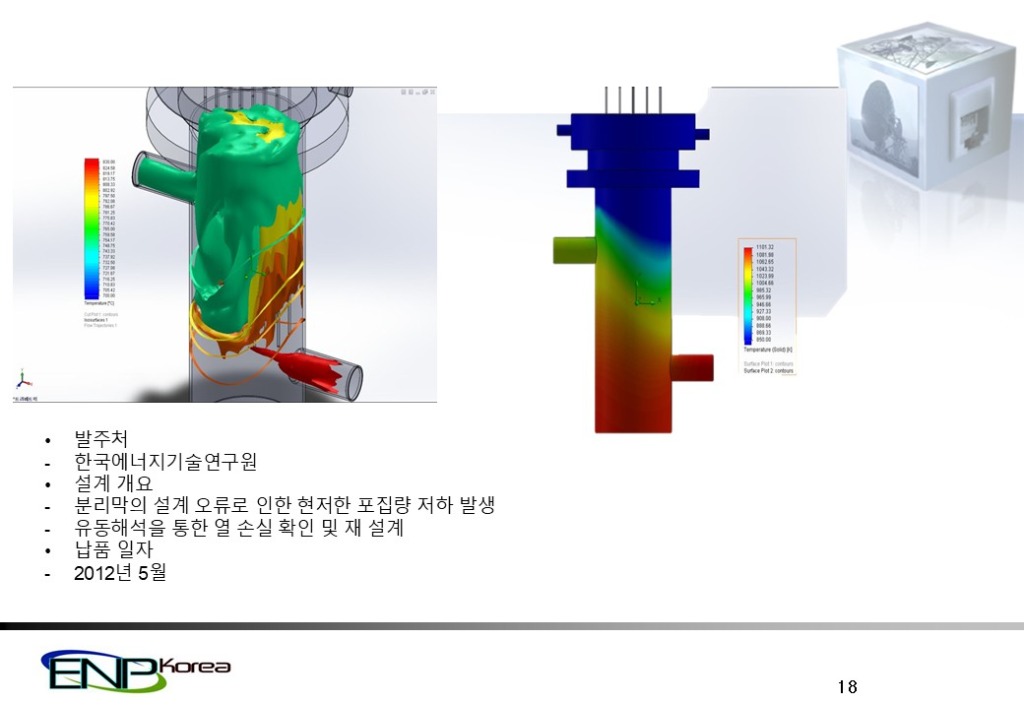 유동해석 기반 열 손실 재설계